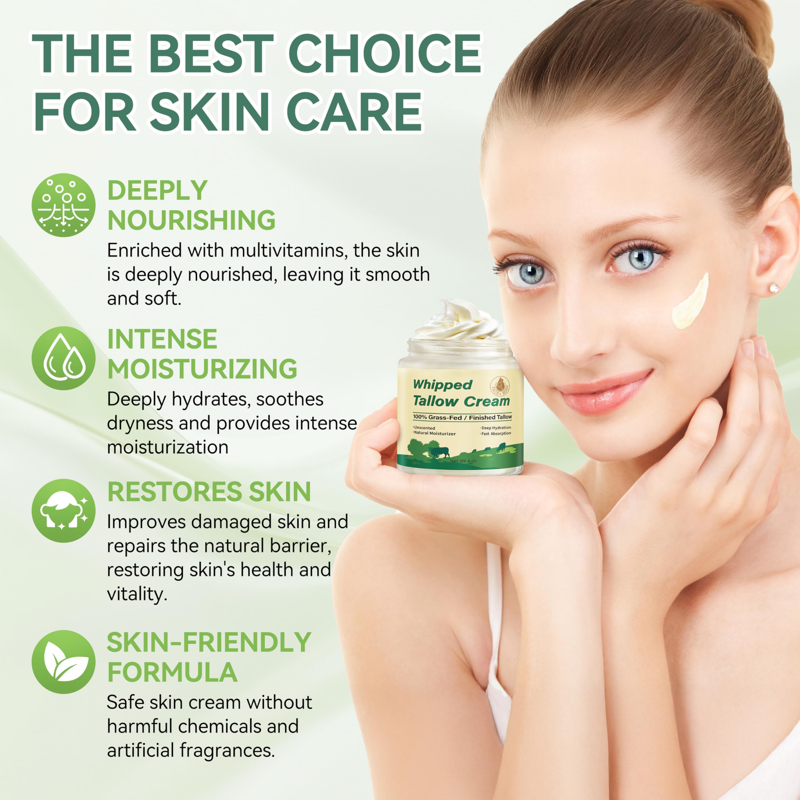 Aceites de oliva y jojoba en Letscarey grasa de res, nutrición profunda