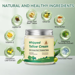 Textura nutritiva de Letscarey grasa de res, crema facial sin perfume