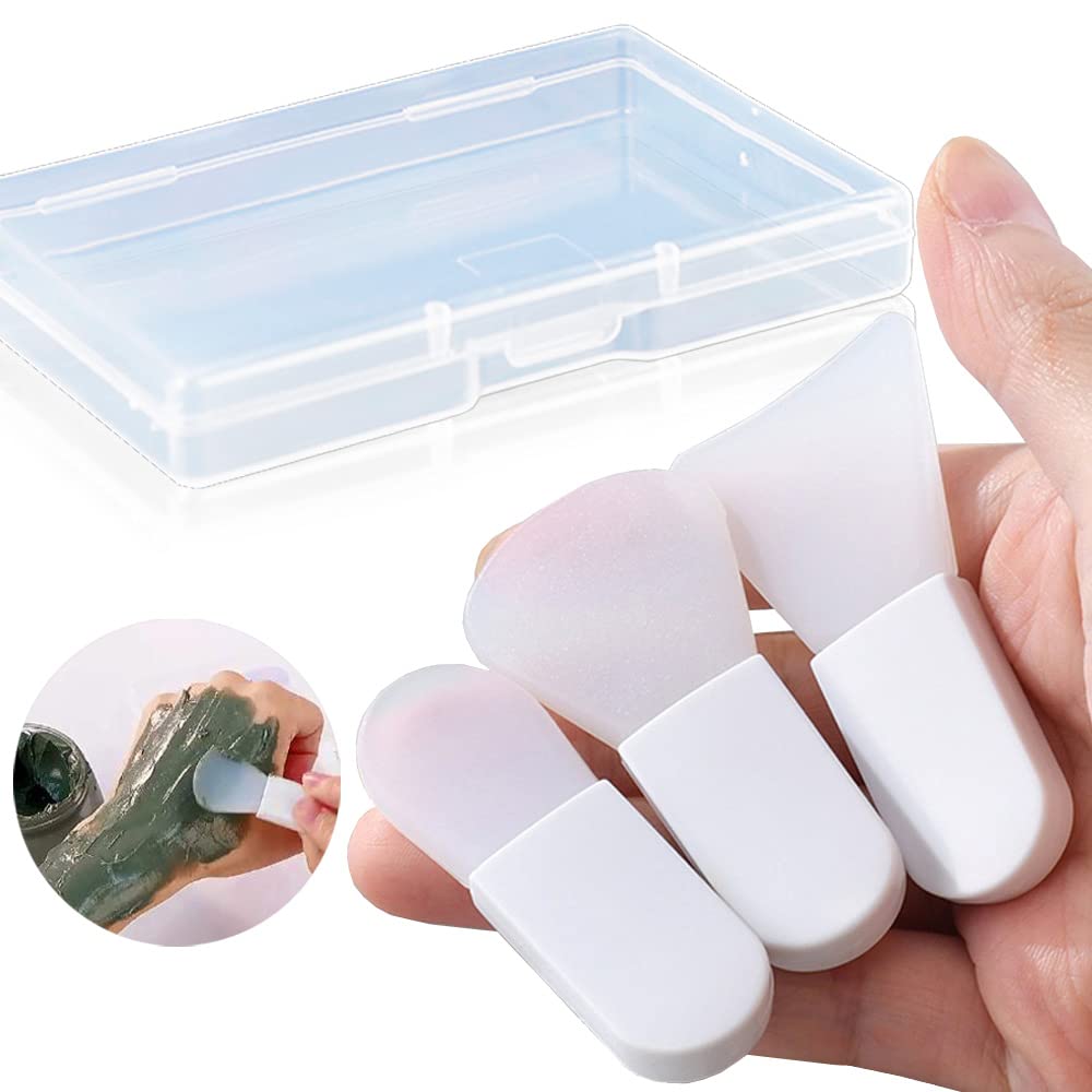 Leuapl aplicadores-mascara-silicona-compactos: permiten aplicación rápida y uniforme.