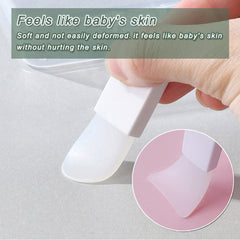 Leuapl cabeza-espatula-mascara-silicona: mascarilla gruesa con facilidad.