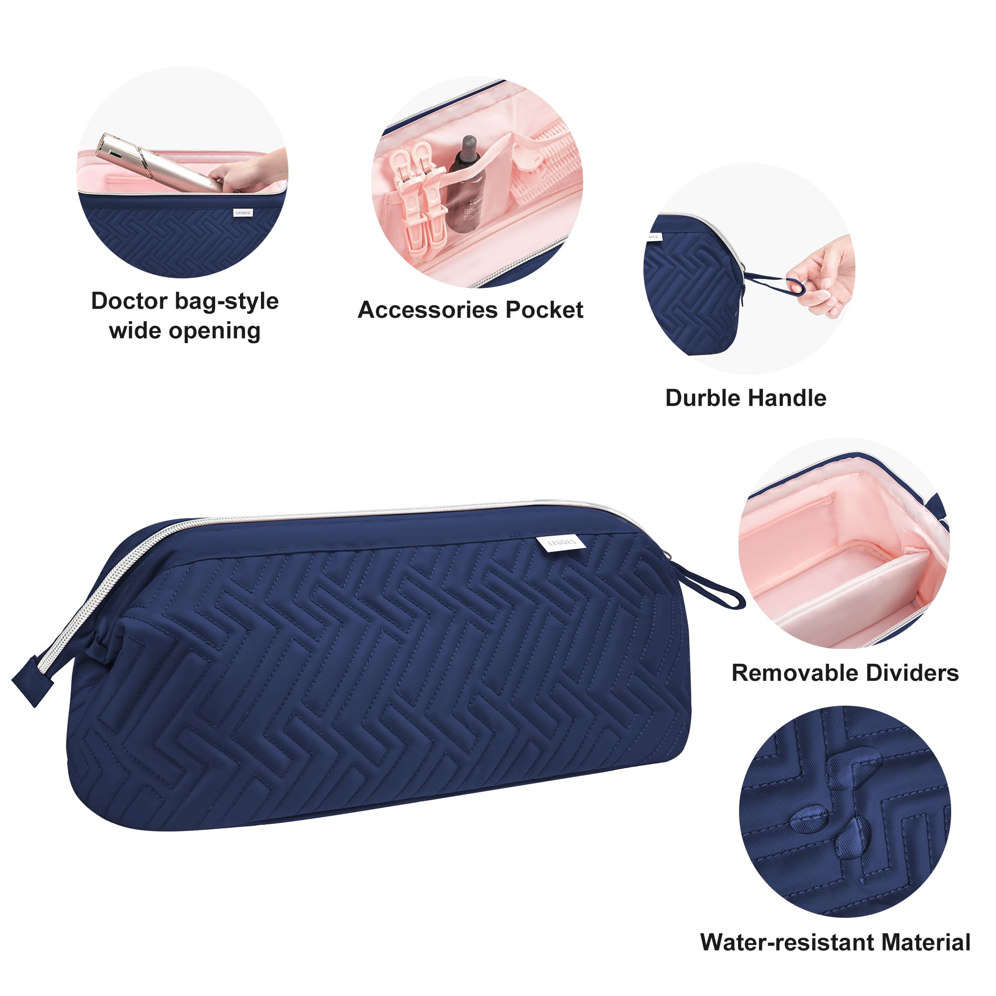Uso doméstico y viaje con la funda Leudes para estilo diario.