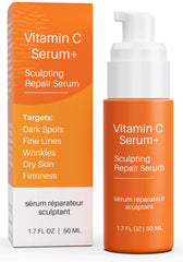LeVaye' Serum Vitamina C 15% en bote: ilumina tono de piel y luminosidad.