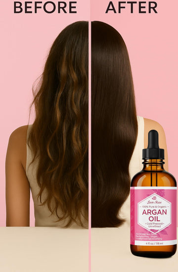 Cuidado de la piel con Leven Rose Argán para hidratación ligera.