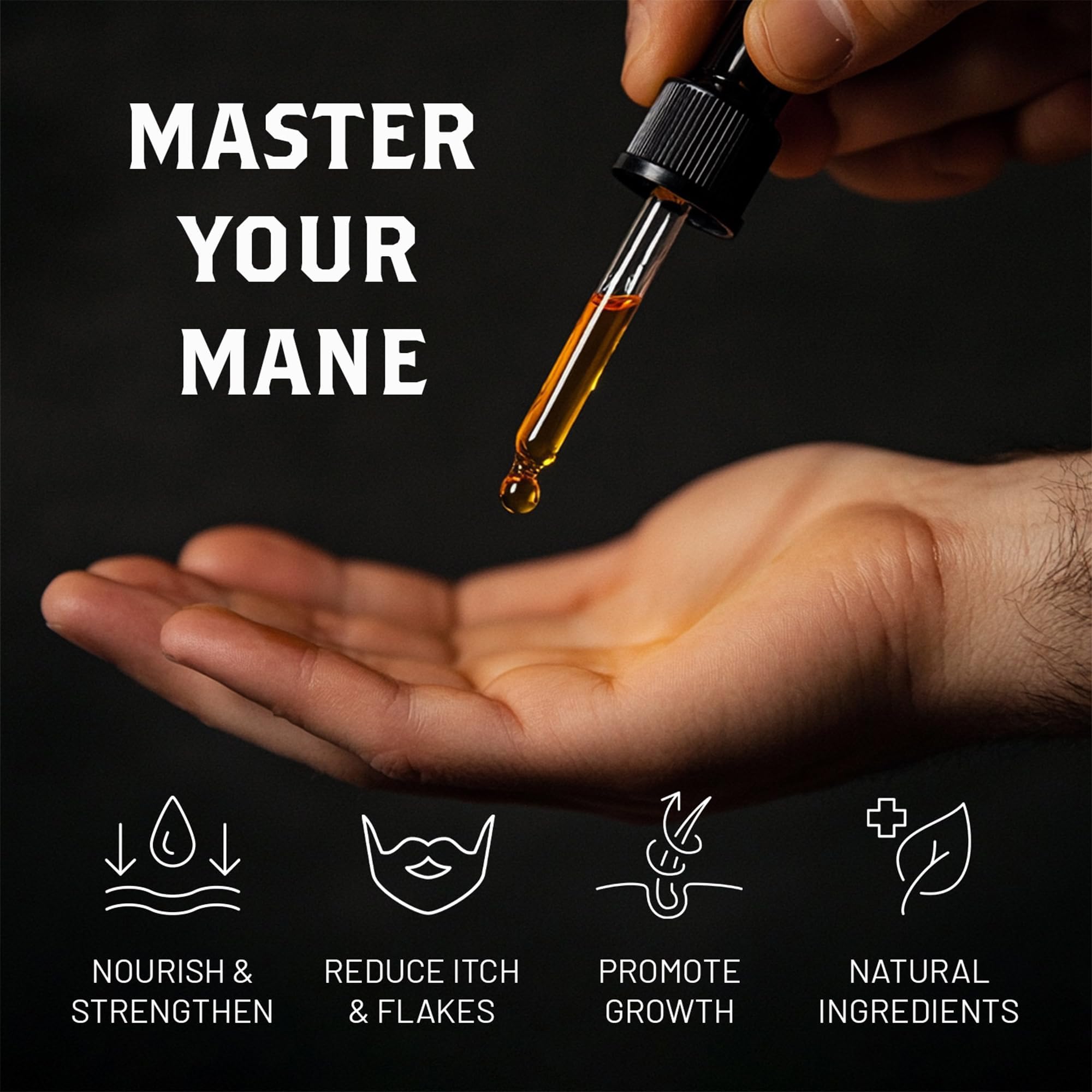 Leven Rose Ingredientes jojoba y argán para nutrición de la barba