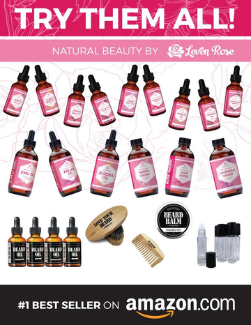 Leven Rose Sea Buckthorn oil label shows 100 percent organic cold pressed