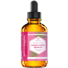 Aceite de café verde Leven Rose alrededor de los ojos para delicadeza