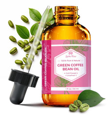 Leven Rose aceite de café verde en bote de 1 onza para uso diario