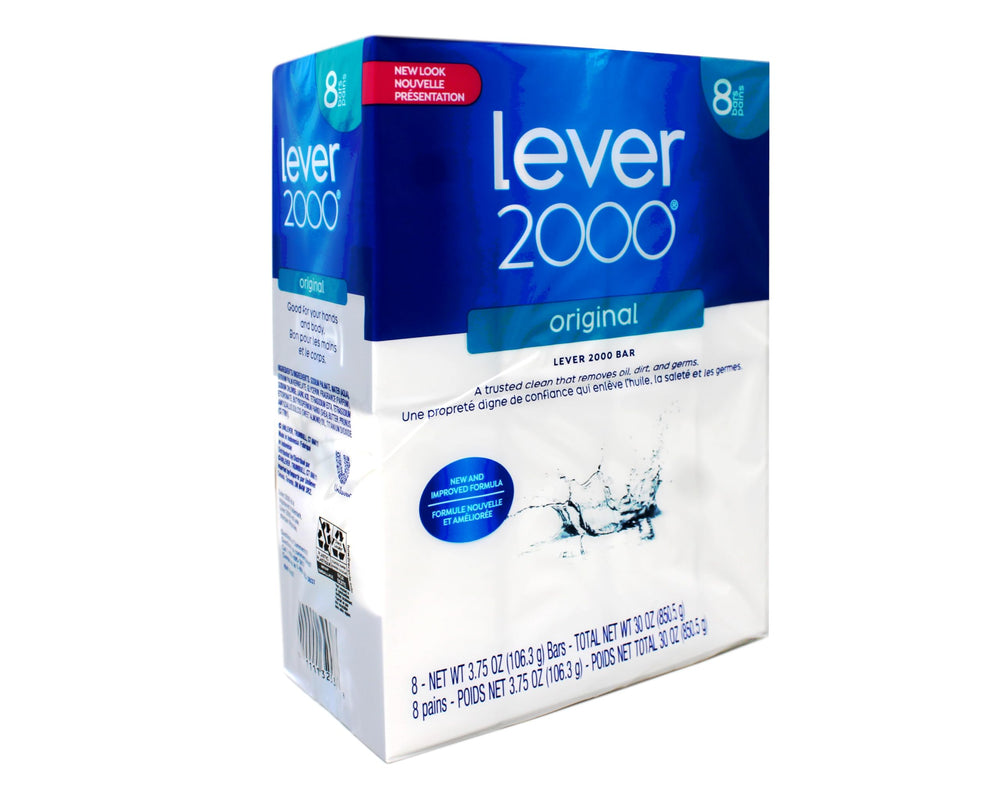 Savon Lever 2000 détail barre : texture invitante idéale pour usage quotidien