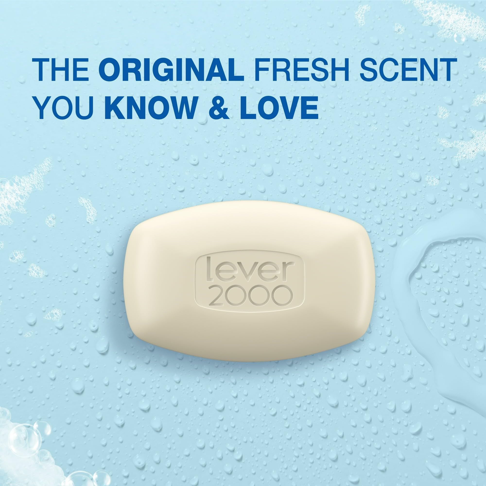 Lever 2000 Jabon Original Barra en Ducha: higiene diaria suave