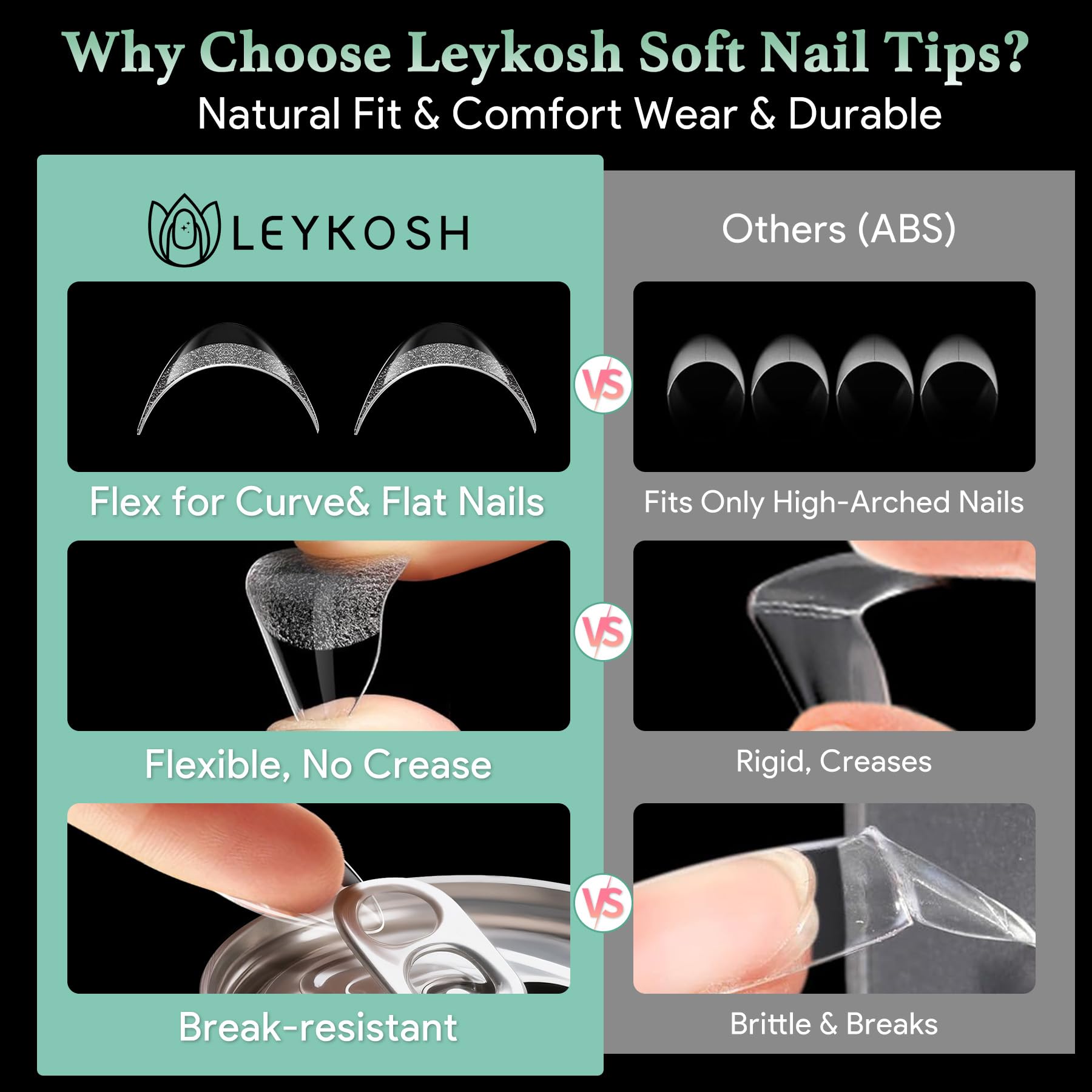 LEYKOSH doce tallas distintas para un ajuste perfecto.