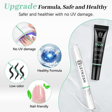 LEYKOSH compact on-the-go kit for quick touch-ups.