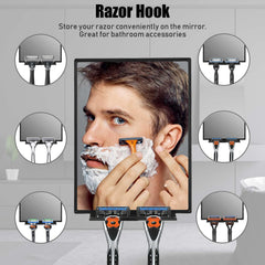 Racleur inclus pour garder le miroir propre après utilisation.