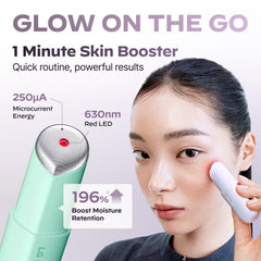 LG Pra.L Superform, detalle del dispositivo, muestra tecnología 3 en 1 para cuidado facial.