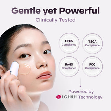 LG Pra.L Superform, compatible con Glasslike Vita Glow Ampoule Serum para mejores resultados.