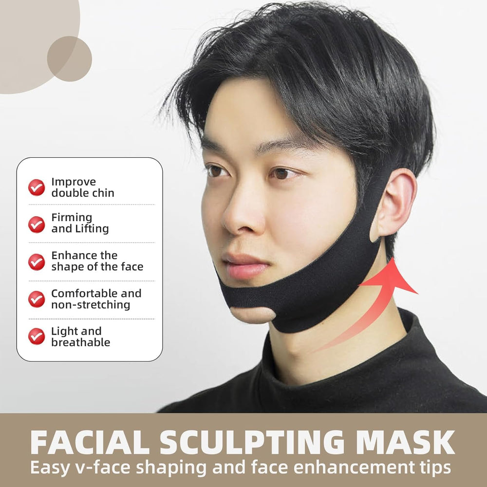 LGNOVQ V-Line Lifting Mask con ajuste rápido para comodidad diaria.