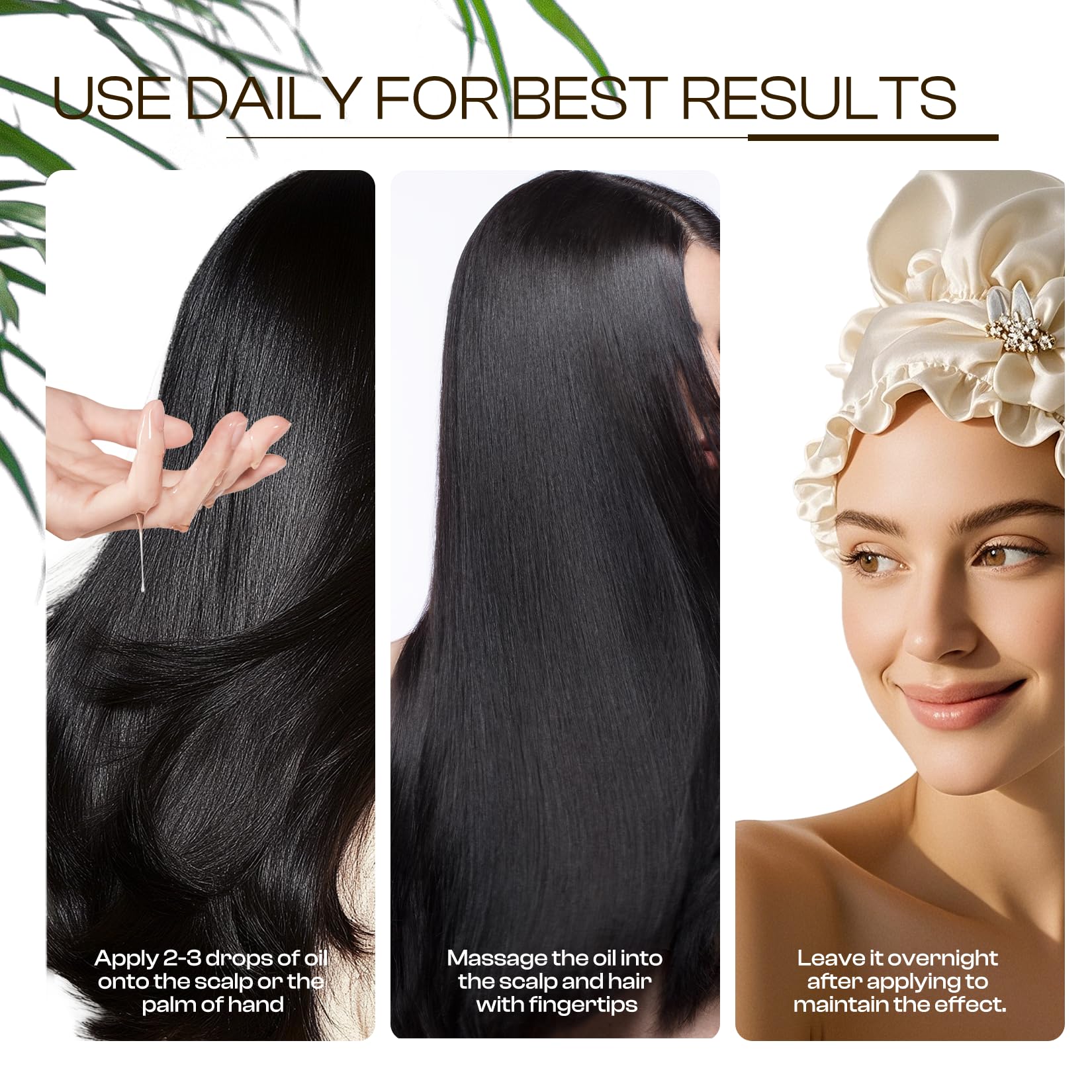 Nutrición profunda del cabello con Batana Aceite de LHOPEBK Nature para cabello sano.