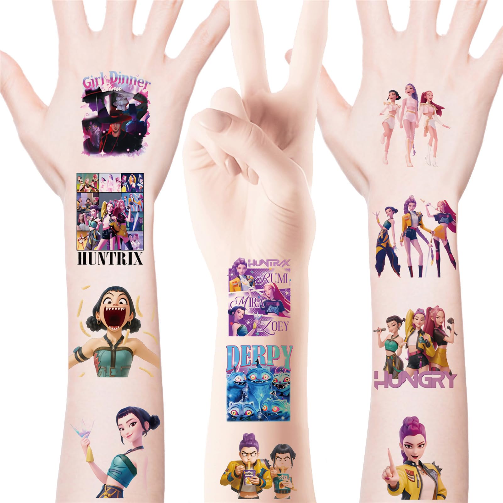 LHST tatuajes eco-amigables sin tóxicos, seguros para la piel sensible.