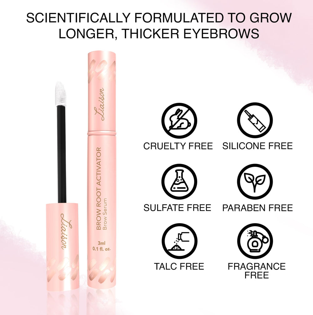 Liaison Cejas Ingredientes: péptidos y biotina para nutrir y fortalecer las cejas.