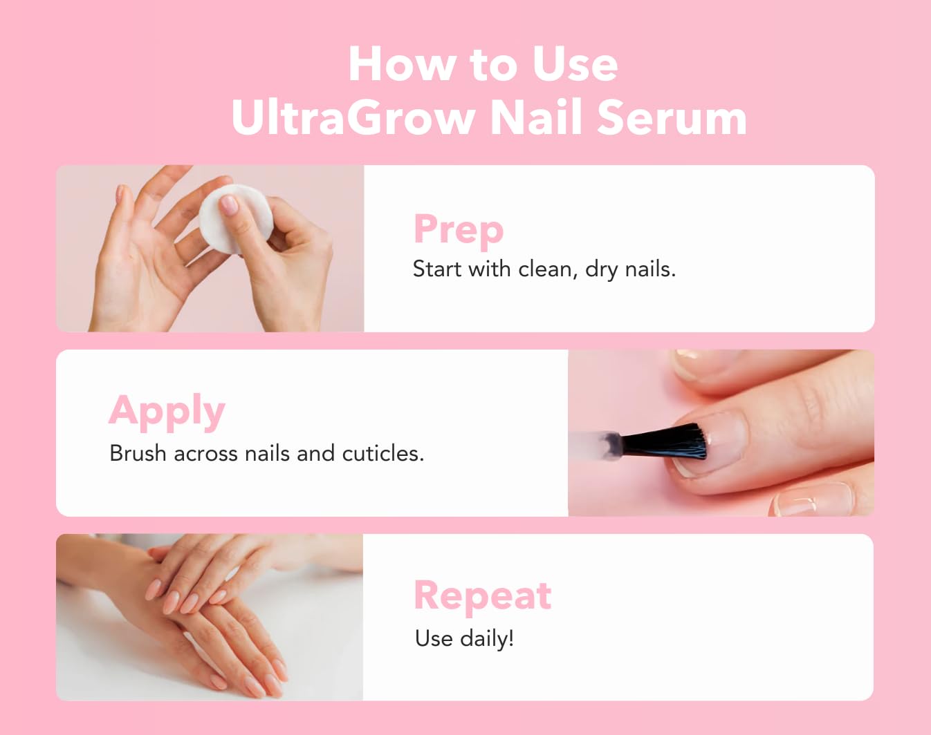 Liaison UltraGrow Serum cuidado de cutículas para uñas sanas