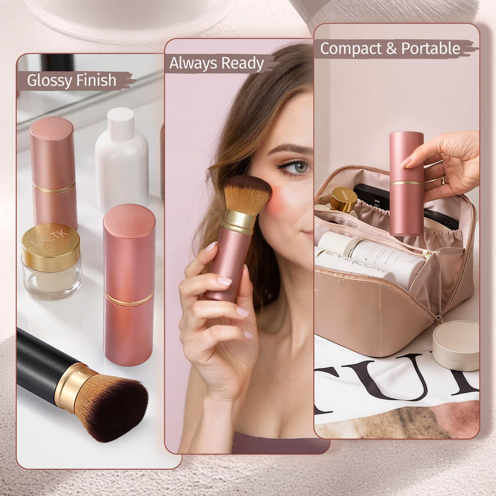 Acabado rosa dorado de LIALTK, regalo ideal para amantes del maquillaje.