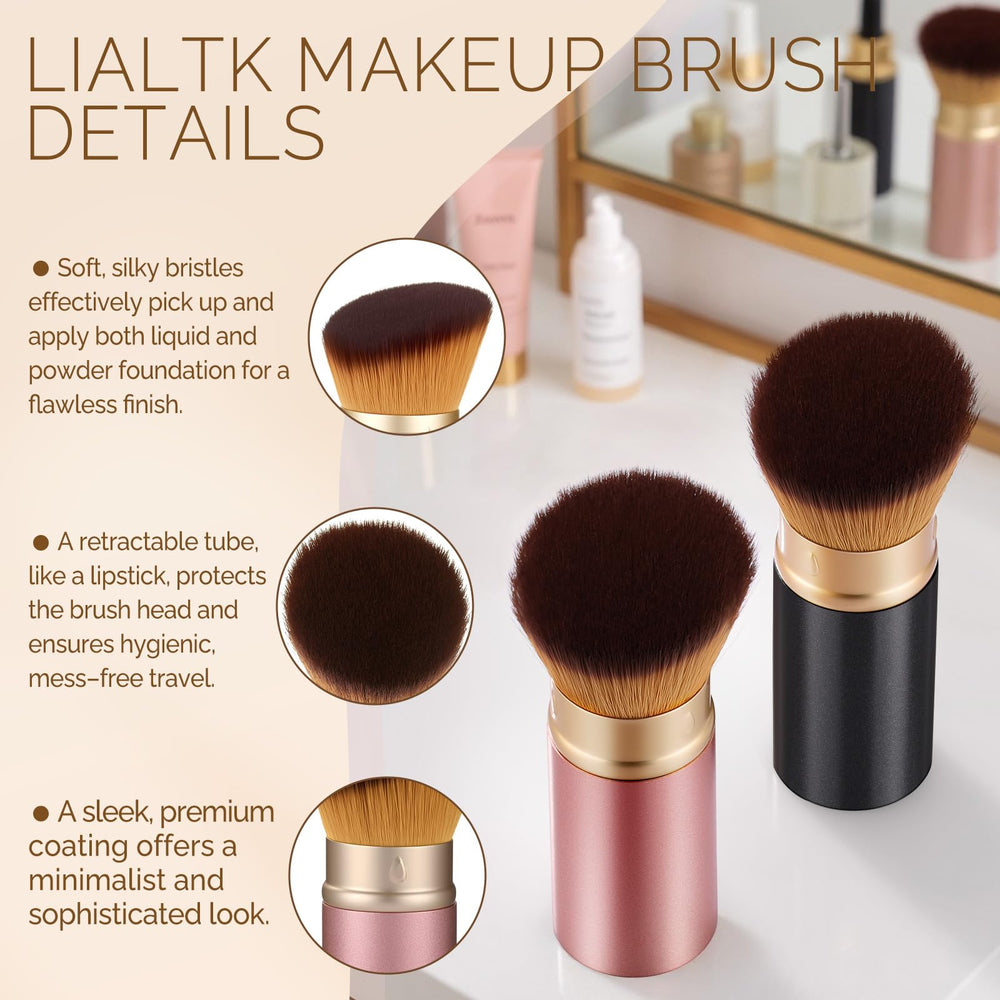 Regalo perfecto para amantes del maquillaje, ligero y elegante.