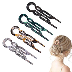 Pin Lialys para cabello, clip en forma de U, sujecion segura.