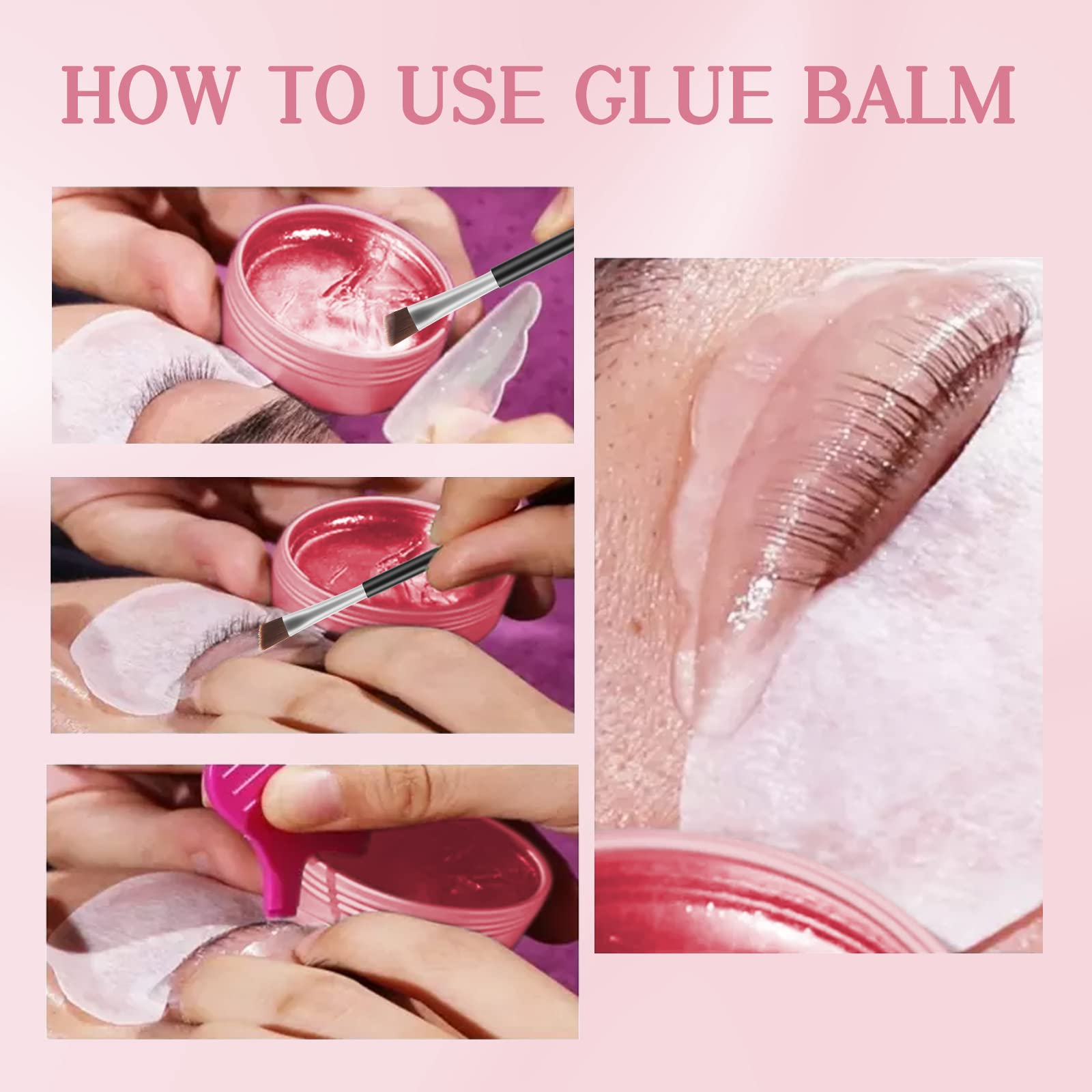 Libeauty Lash Lift Glue Balm: manejo fácil y limpieza rápida tras terminar