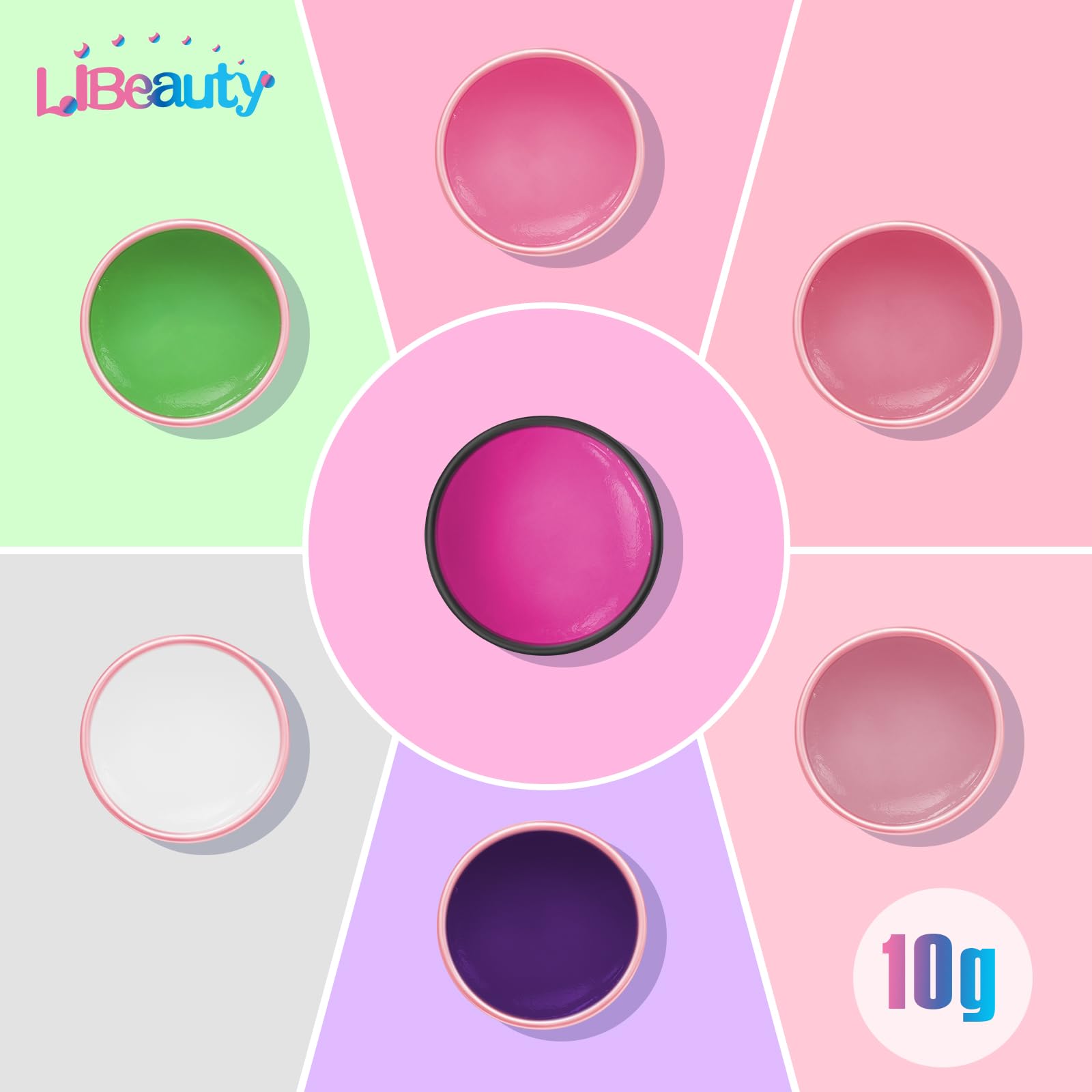 Libeauty solución soluble en agua para limpieza sin esfuerzo rosa