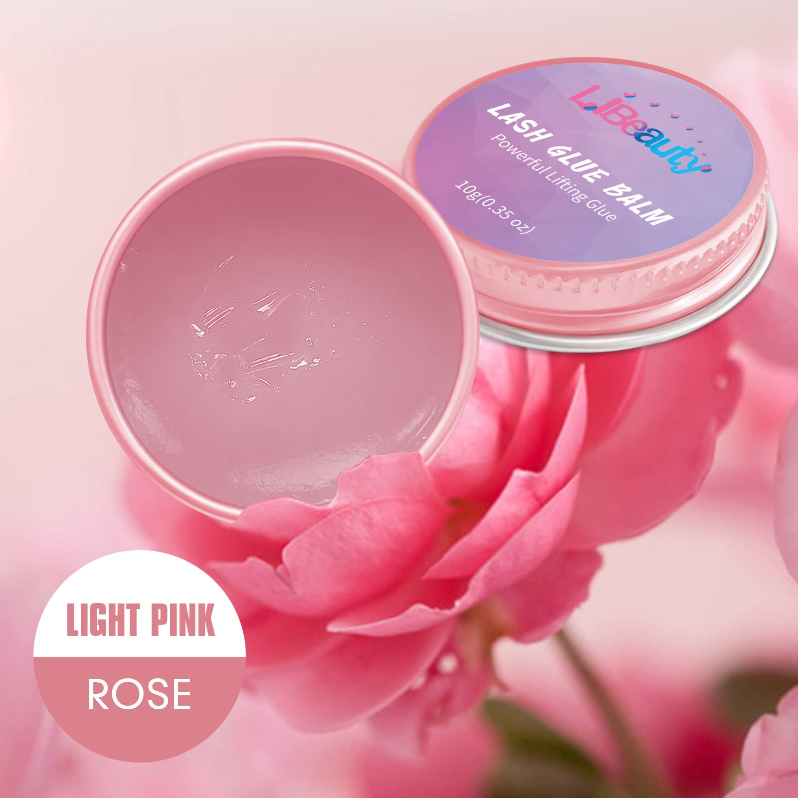 Libeauty uso profesional laminación pestañas cejas rosa