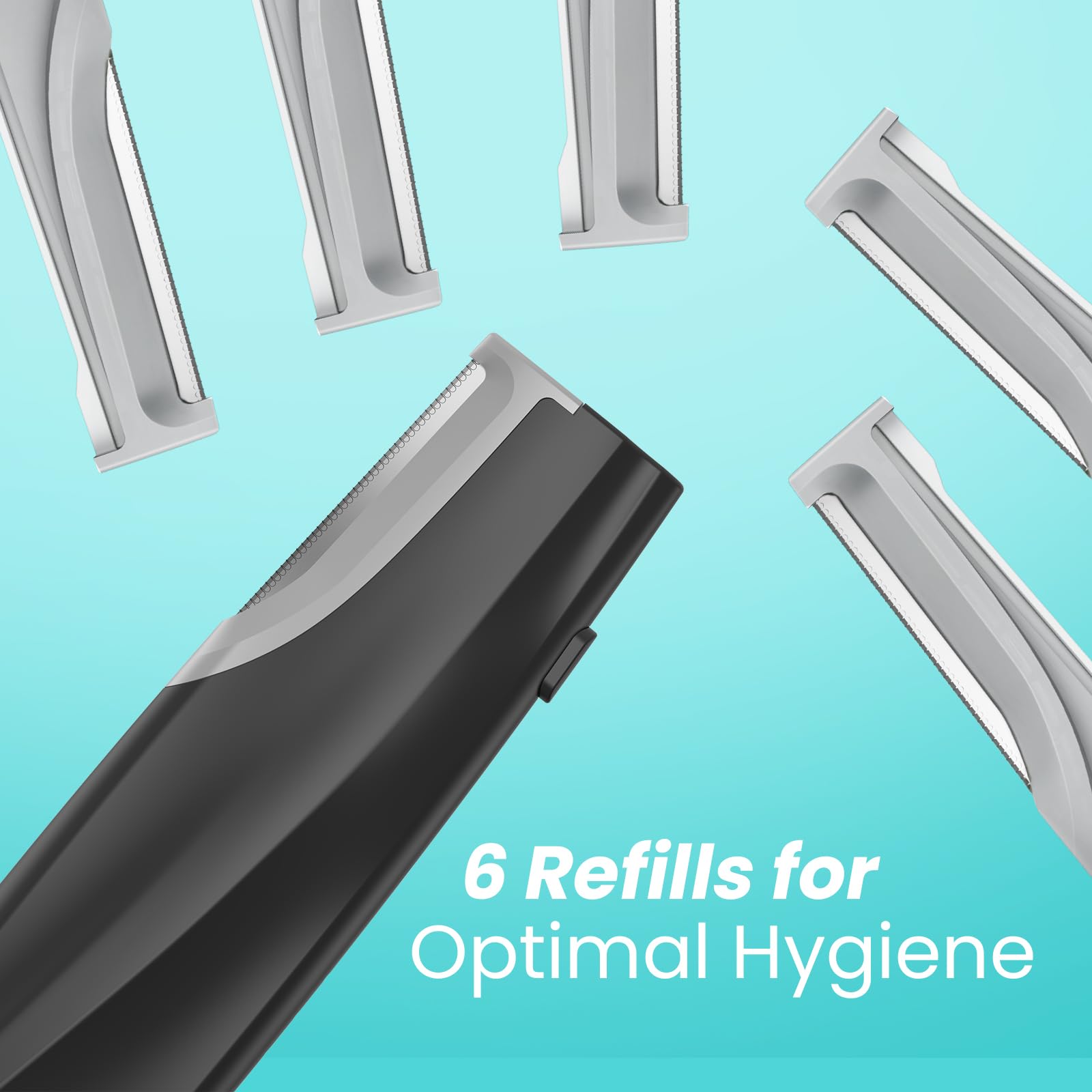 Liberex ajustes de intensidad con tres niveles para pieles sensibles.