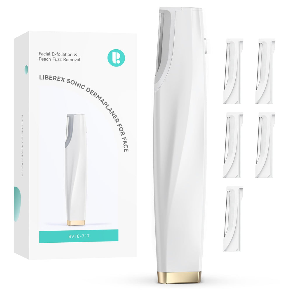 Liberex Dermaplaning: herramienta facial compacta para exfoliar con suavidad en casa
