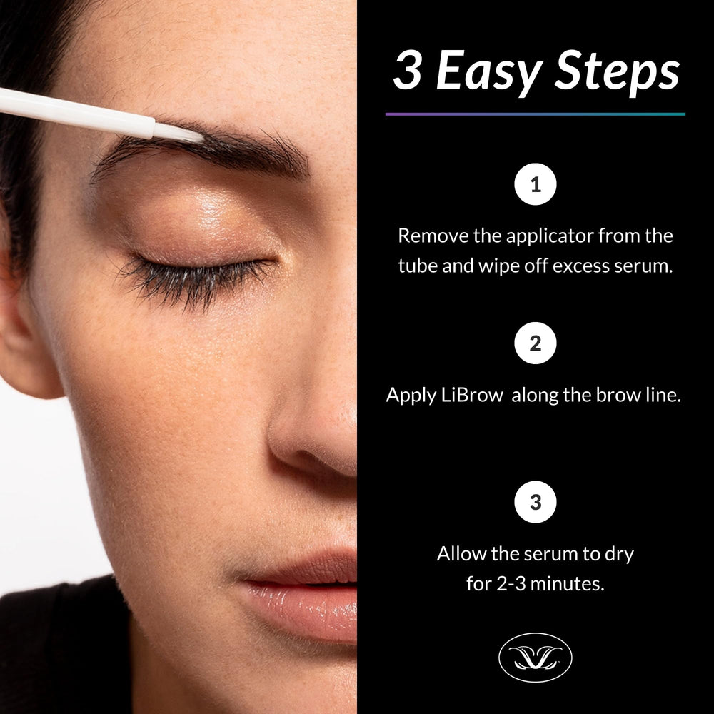 LiBrow: aplicación diaria fácil para cejas más densas.