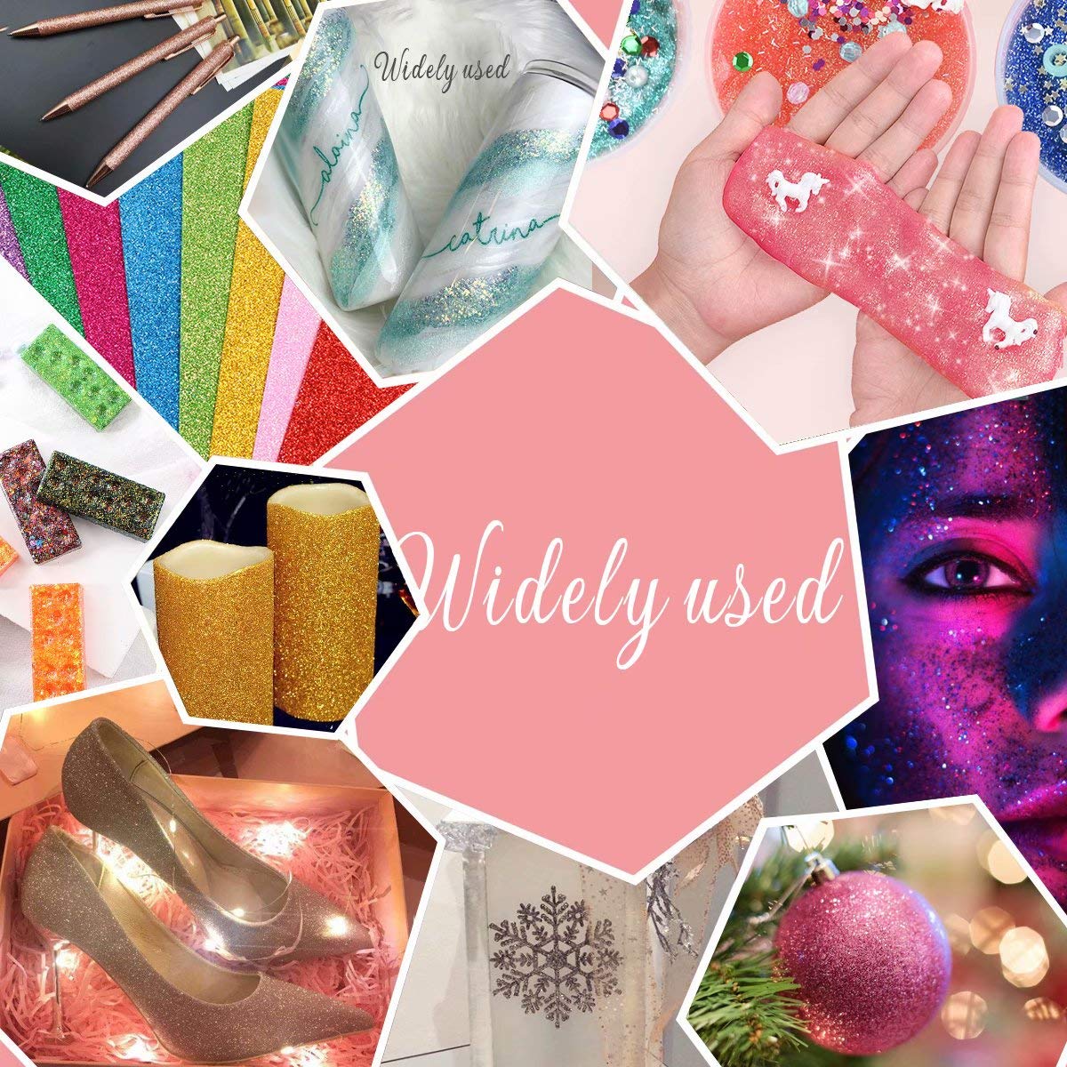 LICOOL GLITTER destellos para manualidades y artesanía