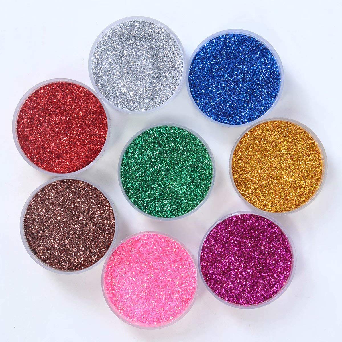 LICOOL GLITTER polvo holográfico para cuerpo y uñas, añade destellos deslumbrantes