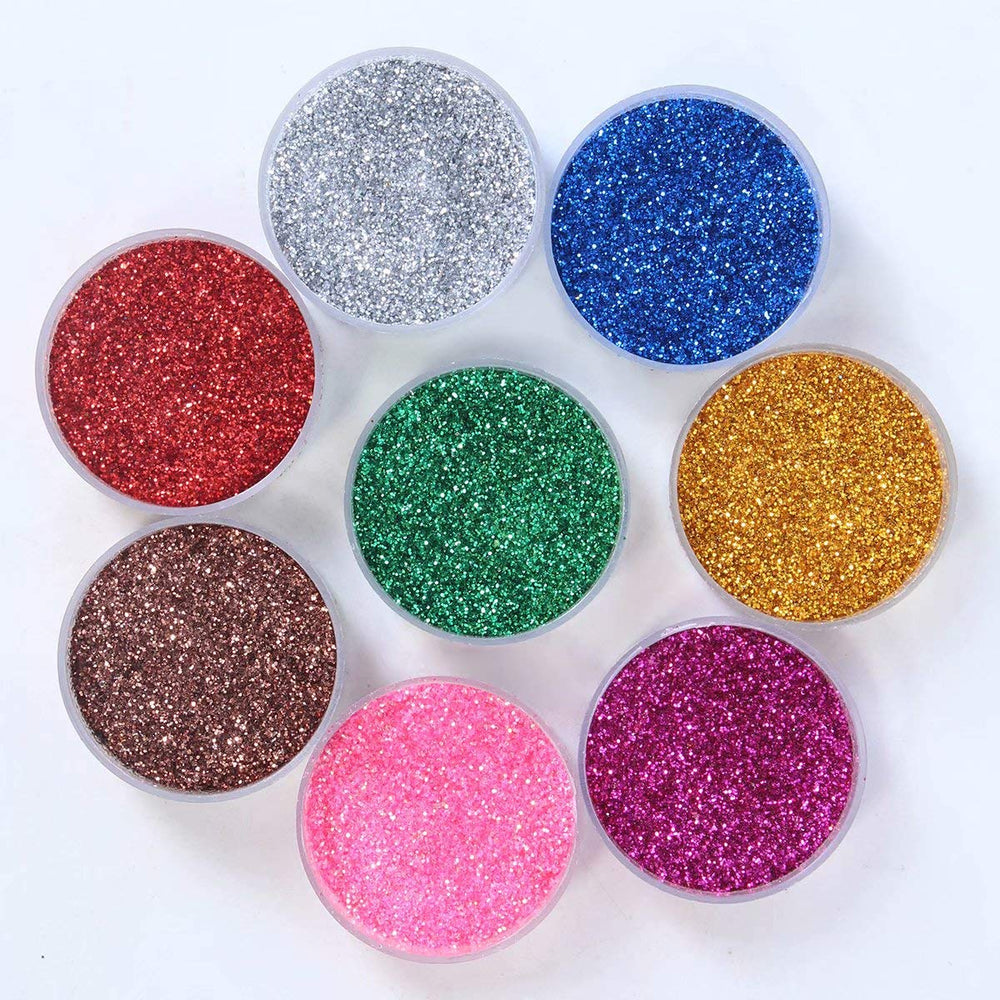 LICOOL GLITTER polvo holográfico para cuerpo y uñas, añade destellos deslumbrantes