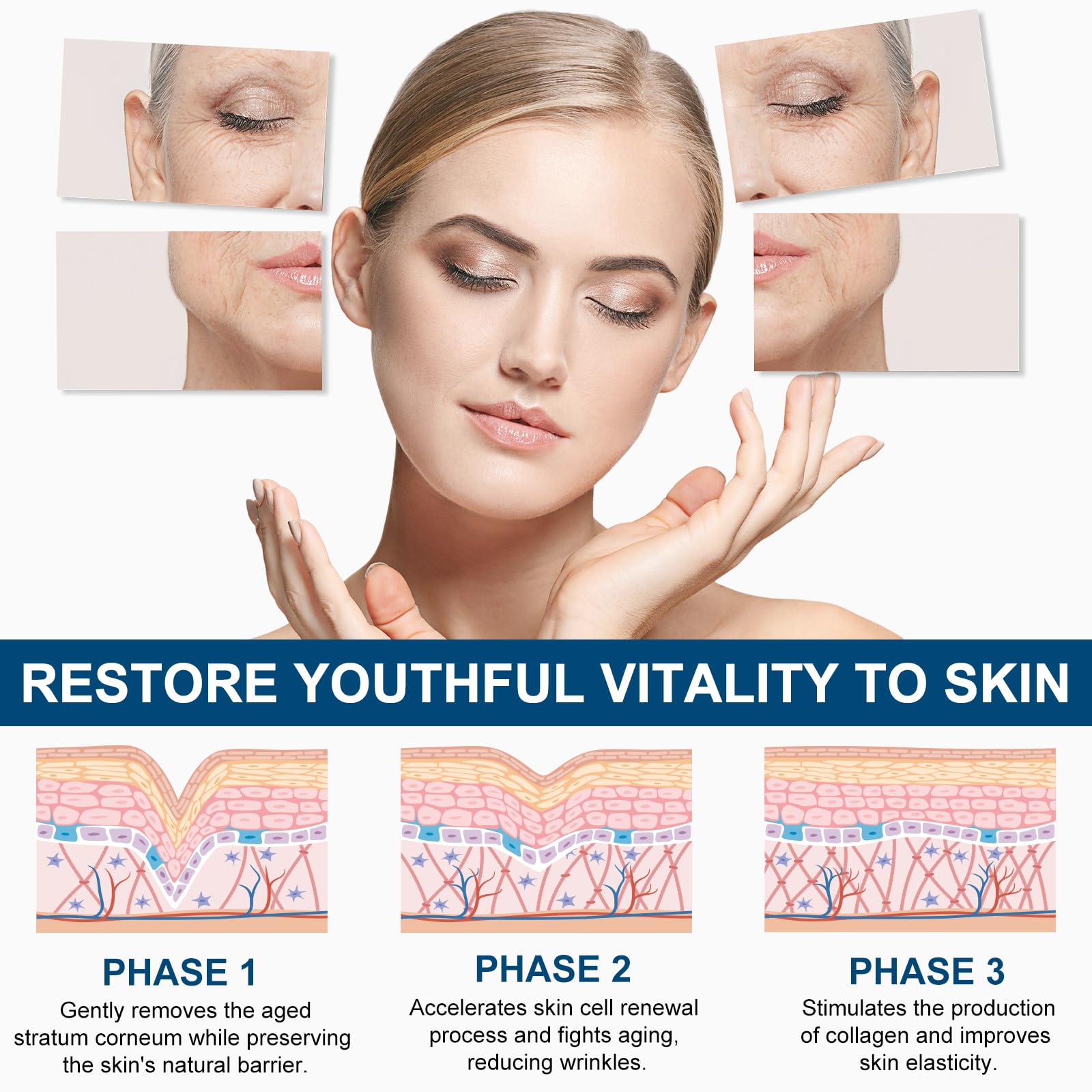 Liefiet stick retinol firmante para manos, cuidado de signos de envejecimiento.