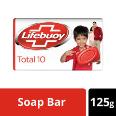 Lifebuoy Total 10 jabón en barra 125 g tres unidades: costo por uso