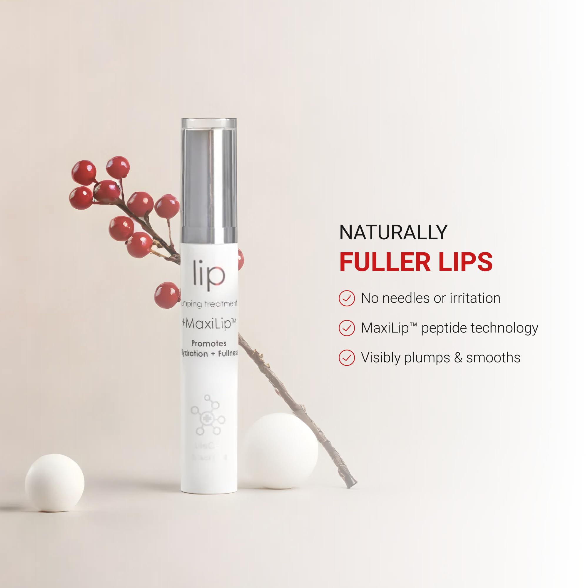 LifeCell Labios: volumen natural al instante gracias a MaxiLip.