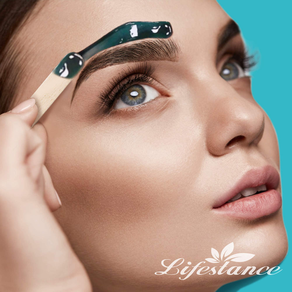 Lifestance sensitive-skin wax beads for comfortable sessions.