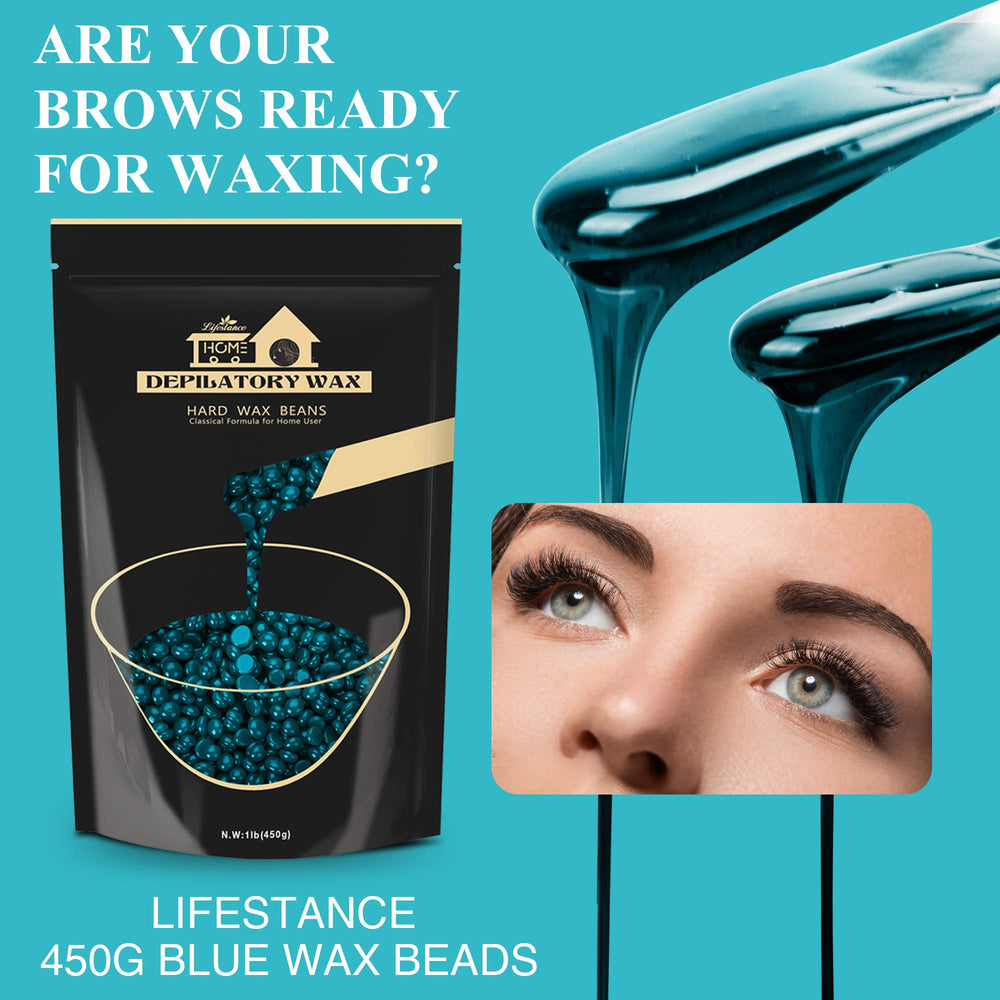 Lifestance Jasmine wax beads ideal for bikini and Brazilian waxing.