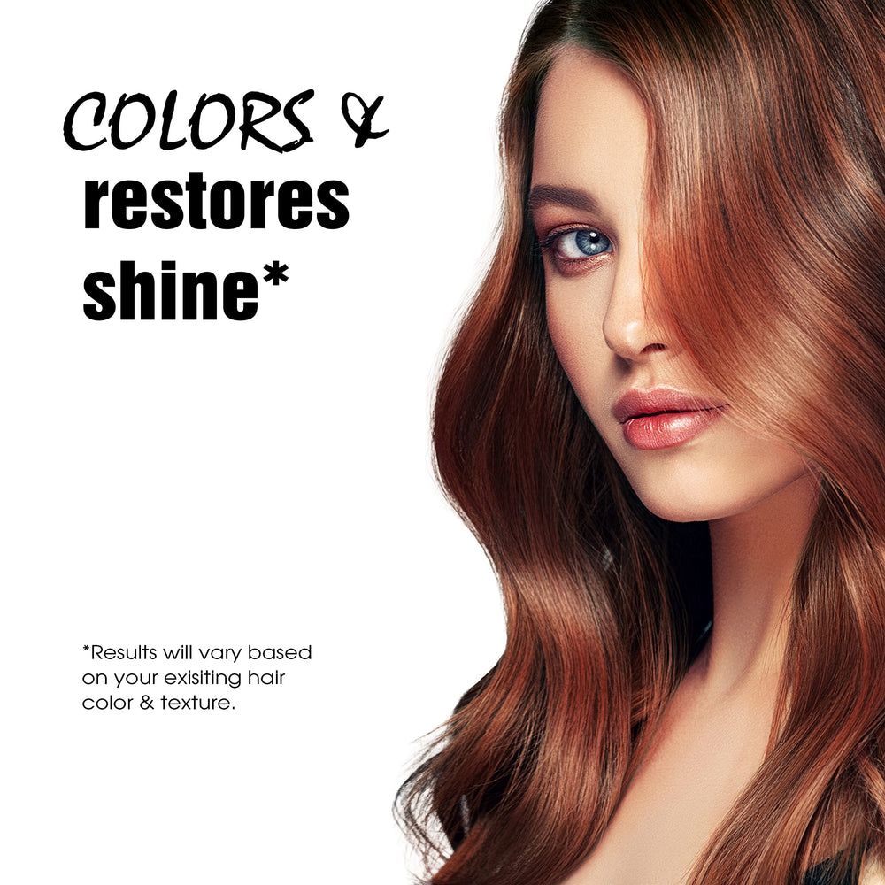LIGHT MOUNTAIN Henna Color envase de 4oz sin químicos agresivos.