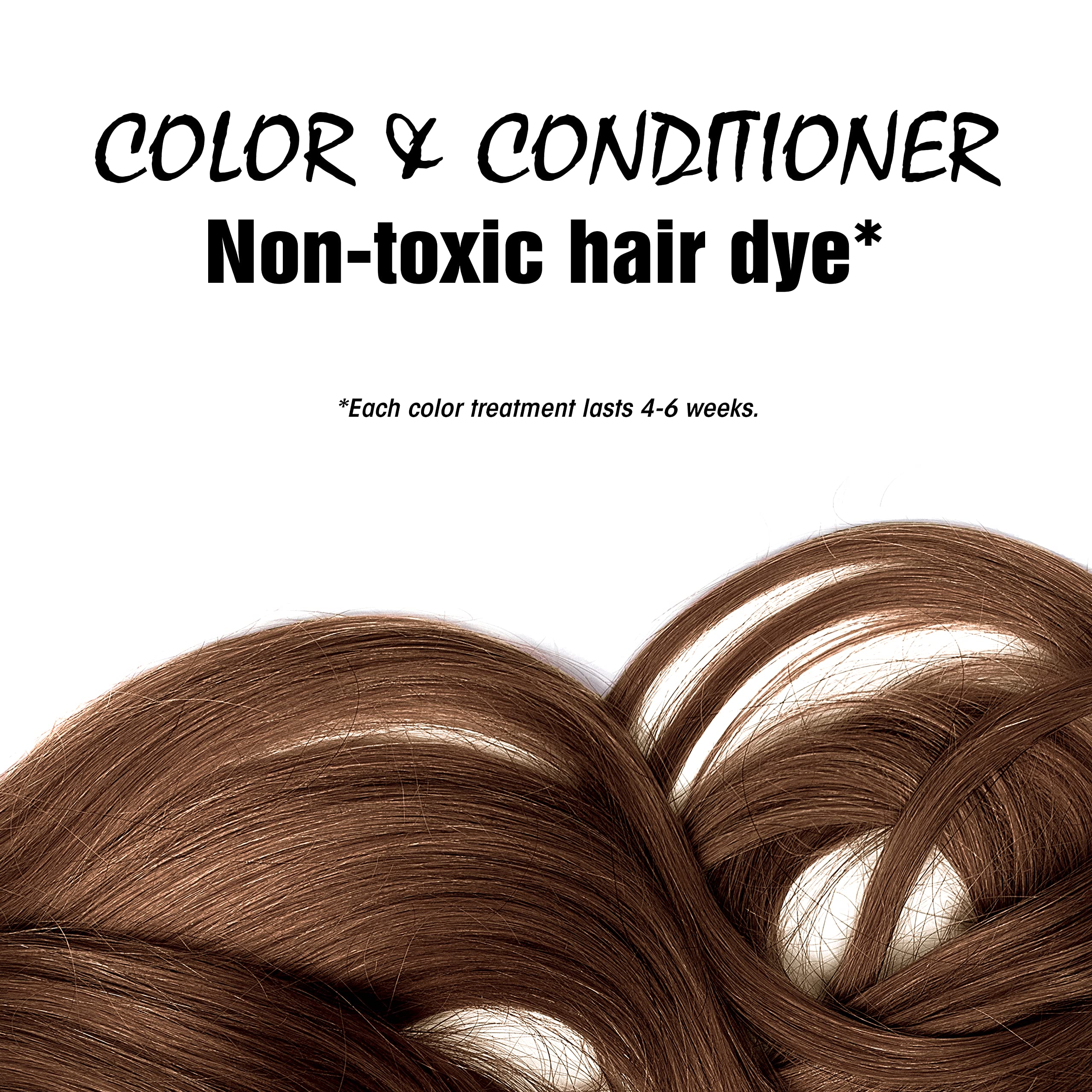 Light Mountain Henna envase 4oz, conveniente para retoques y color duradero.