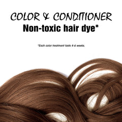 Light Mountain Henna envase 4oz, conveniente para retoques y color duradero.