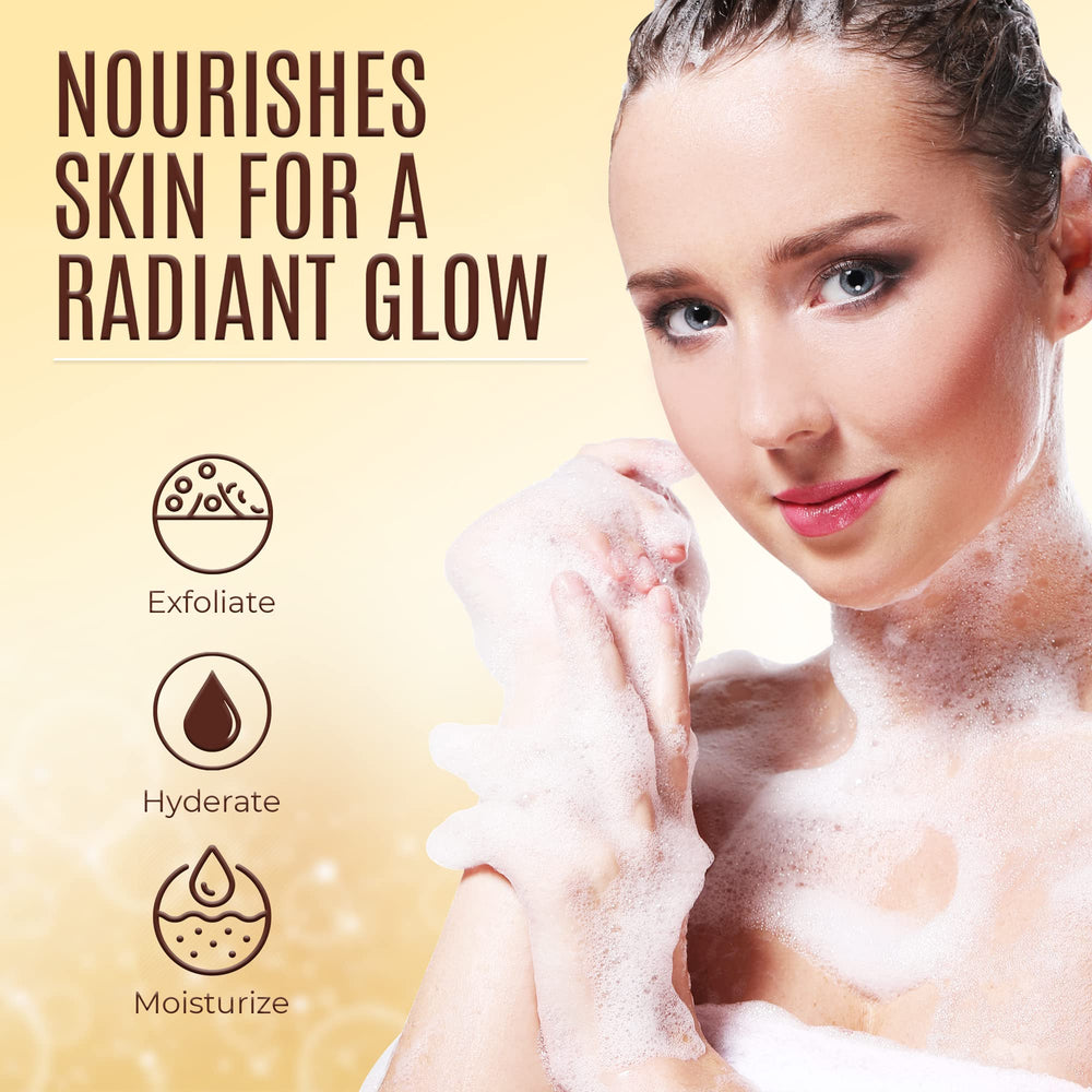 LightenUp Exfoliating Body Wash: textura cremosa deja la piel más suave