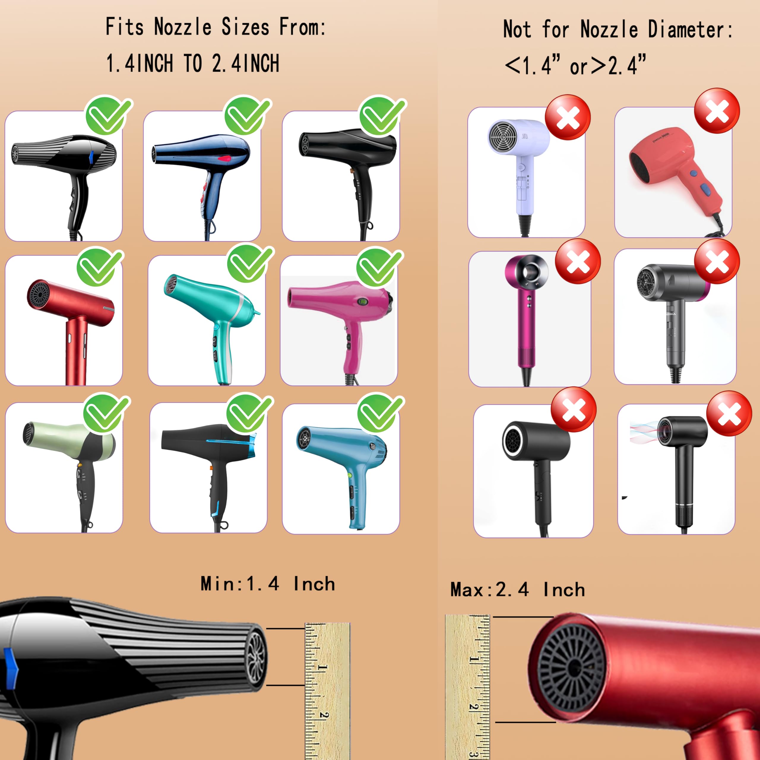 LIGOLIG difusor cabello rizado, toma cenital y ondas naturales definidas