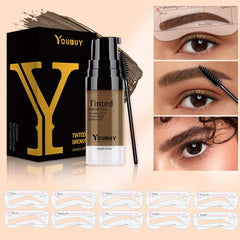 LIHUOMEI cejas: aplicación suave para un aspecto definido y natural.