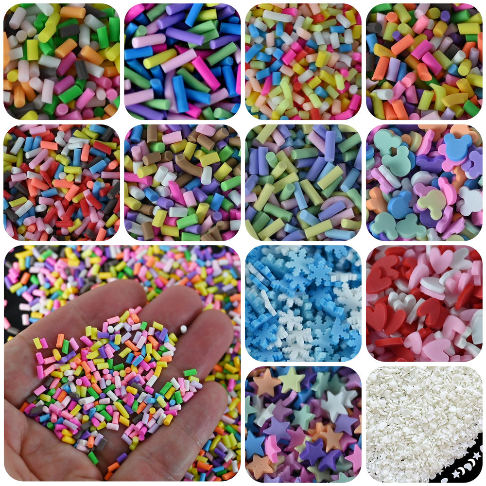 LIKETURE confeti figuras-realistas para resina y uñas.