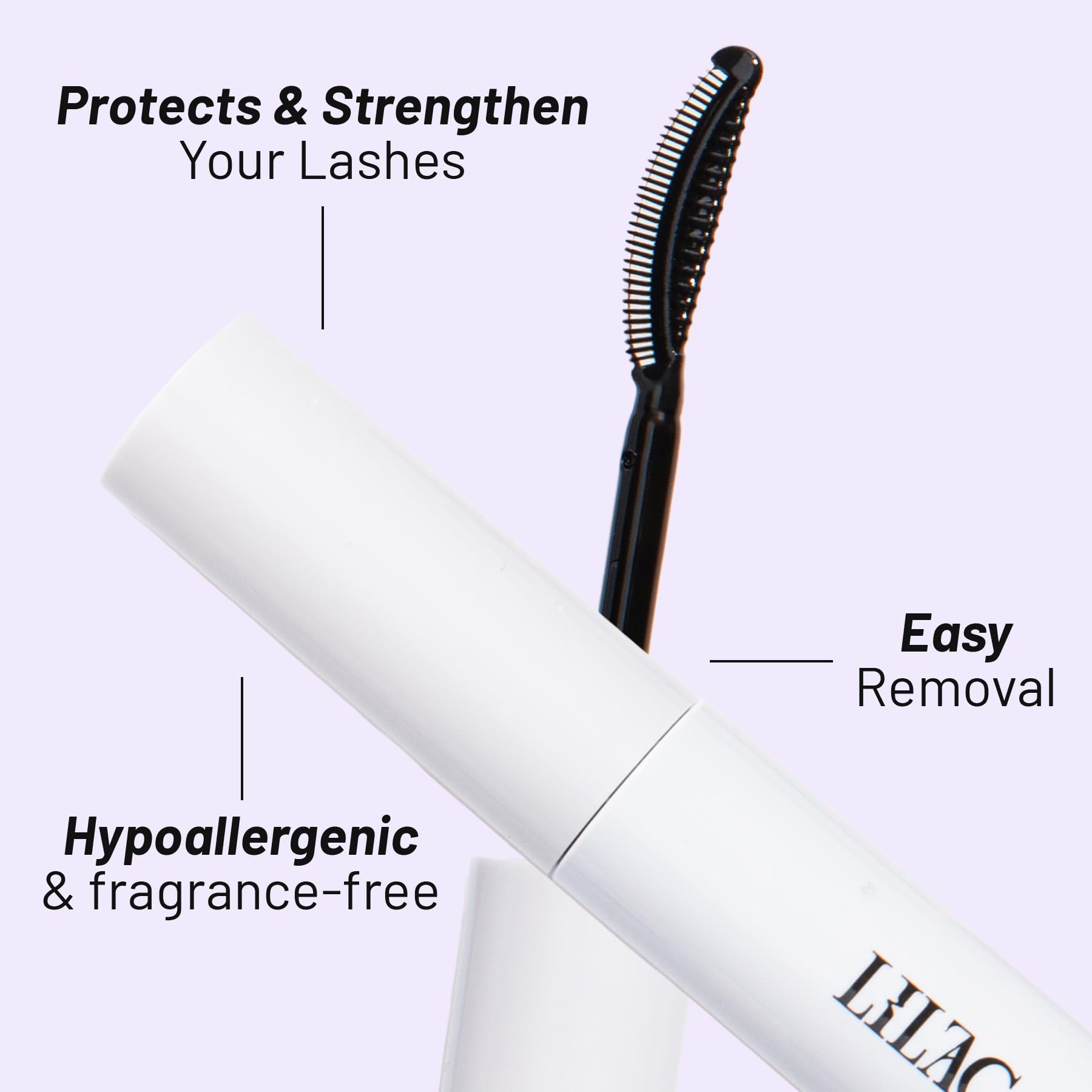 Démonstration d’application et retrait des cils avec Lilac St