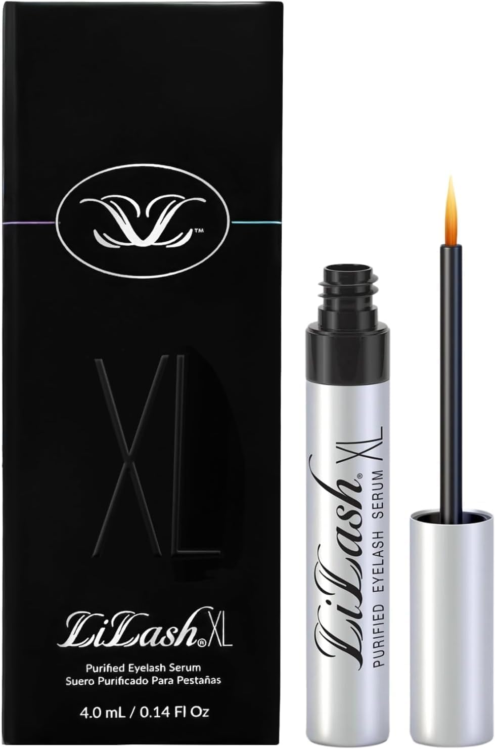 LiLash XL: botella de 4 ml para crecimiento y fortalecimiento de pestanas.