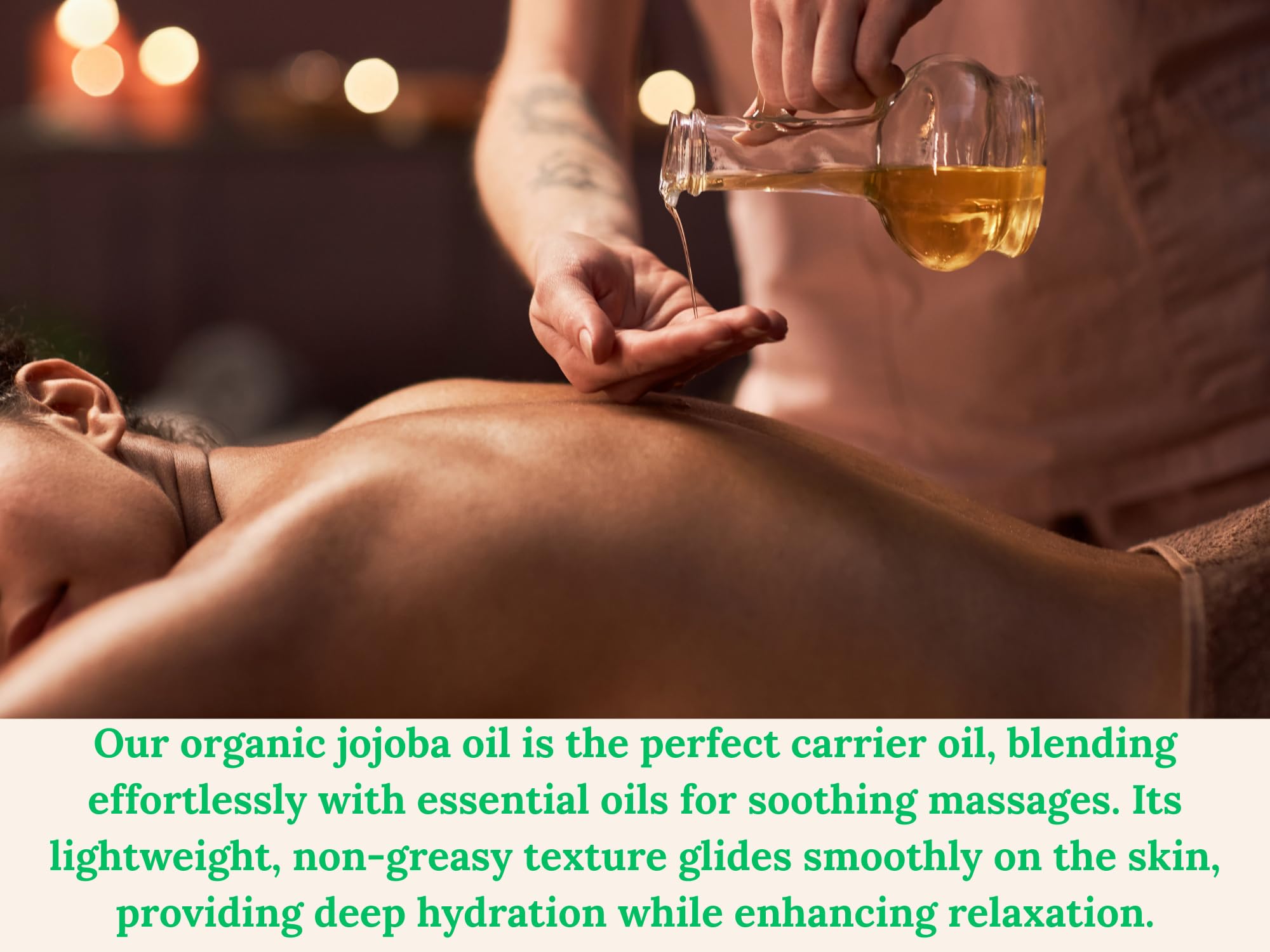 LILIVITE ORGANICS aceite portador para aceites esenciales con jojoba